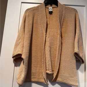 Anthropologie Akemi + Kin Tan Open-Front cardigan one size